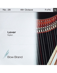 BOW BRAND Harp String Nylon Nylon Lever F 4th octave