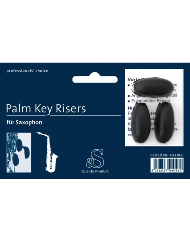 A.STOLZEL Palm Key Risers for Saxophone 493 860 (3 pcs)