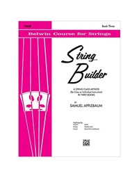 Samuel Applebaum -  String Builder 3 (BK/CD)