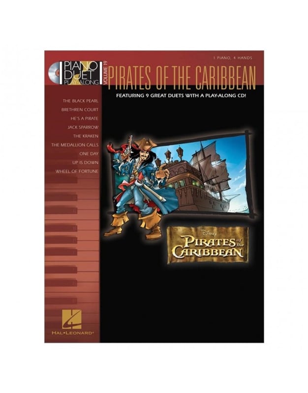 Pirates of the Caribbean - Piano Duet Play Along Volume 19