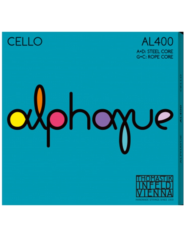 THOMASTIK Alphayue AL400 Cello Strings 4/4 (Set)