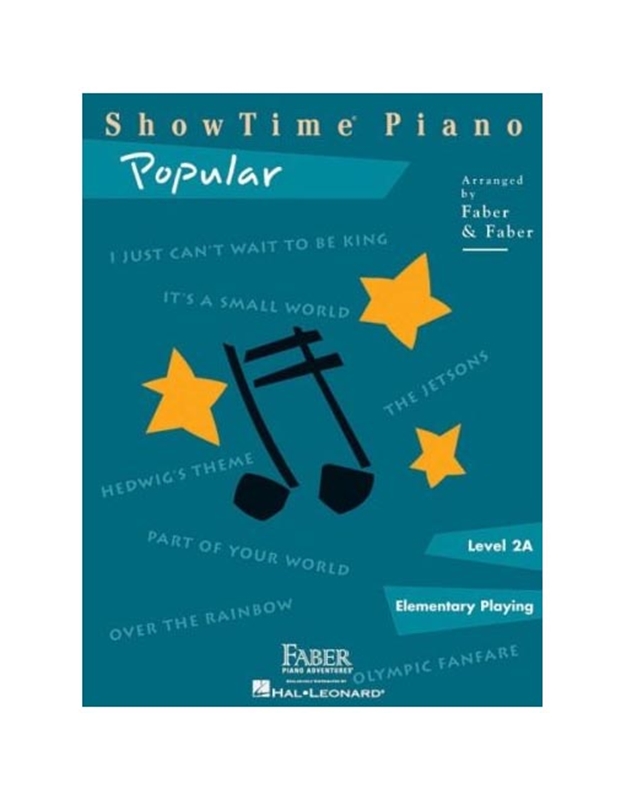 Piano Adventures - Showtime Piano Popular 2A
