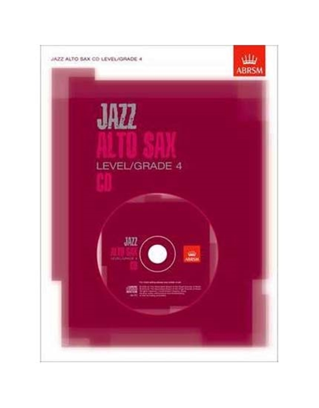 ABRSM - Jazz Alto Sax, Grade 4 (BK/CD)