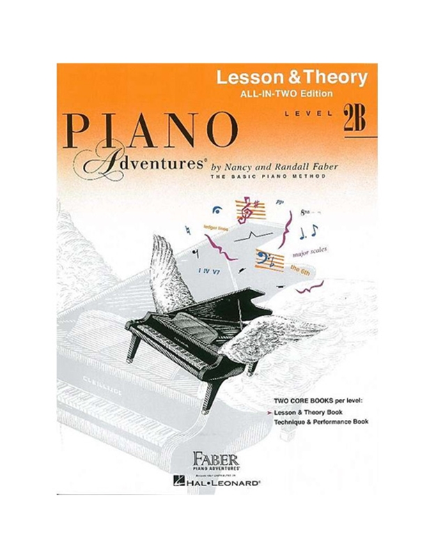 Faber Piano Adventures : Lesson & Theory Book - Level 2B