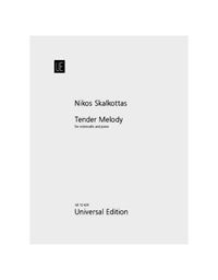 Nikos Skalkottas - Tender Melody for cello and piano
