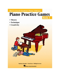 Student Piano Library - Piano Practice Games, Book 3