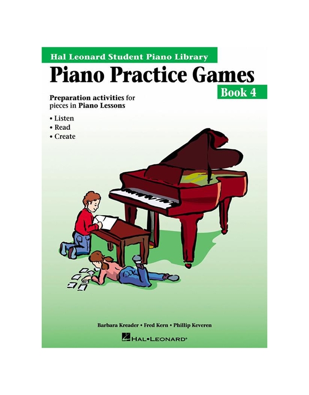 Student Piano Library - Piano Practice Games, Book 4