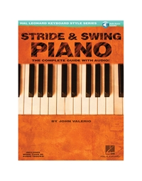 John Valerio - Stride And Swing Piano (BK/CD)