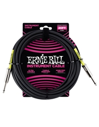 ERNIE BALL instrument Cable straight-straight 6m Black