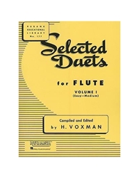 Selected Duets for Flute - No.1 by Voxman (Easy-Medium)