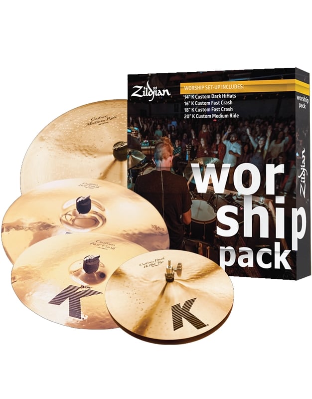 ZILDJIAN K Custom Worship Cymbal Set 