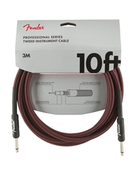 FENDER Cable Professional Red Tweed 3m