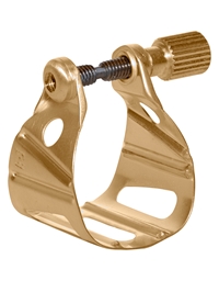 BG L21MJ Metallic Ligature for Alto - Tenor Saxophone Gold