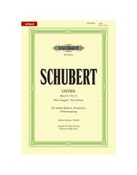 Franz Schubert - Lieder High Voice Band 2 (New Edition) / Editions Peters