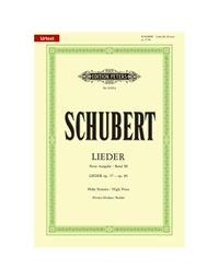 Franz Schubert - Lieder High Voice Band 3 (New Edition) / Εκδόσεις Peters