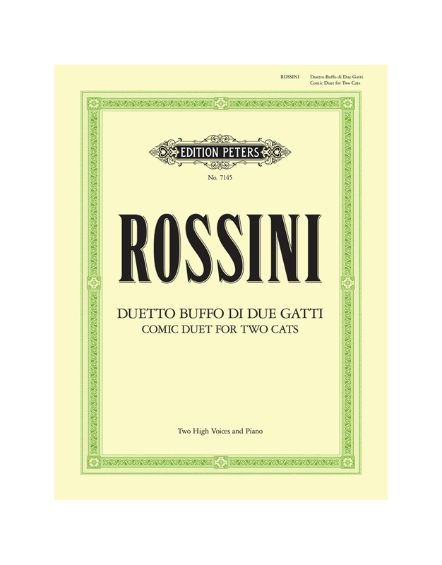Gioachino A. Rossini - Comic Duet for Two Cats