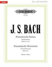 BACH J.S. Γαλλικές Σουίτες BWV 812-817 / Εκδόσεις Peters