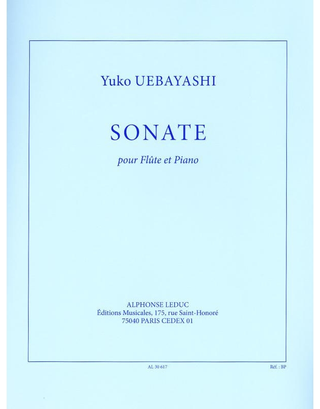UEBAYASHI YUKO Sonata for Flute & Piano