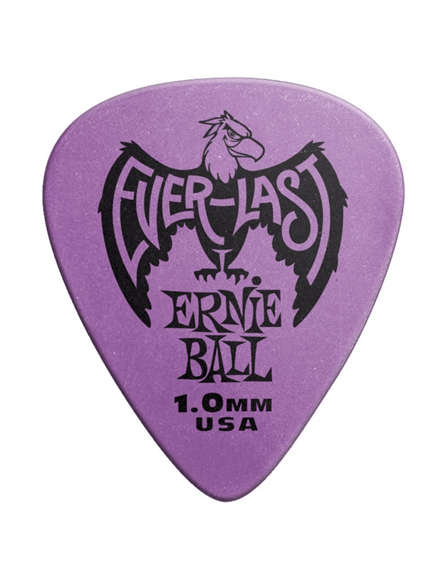 ERNIE BALL Purple Everlast Picks 1.00mm (12 pieces)