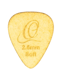 ORTEGA Flex Tech Goldenrod Picks Soft 2,5mm  (pack of 4)