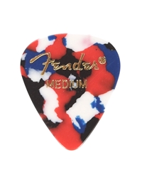FENDER 351 Guitar Picks Pack Confetti Medium (12 τεμάχια)