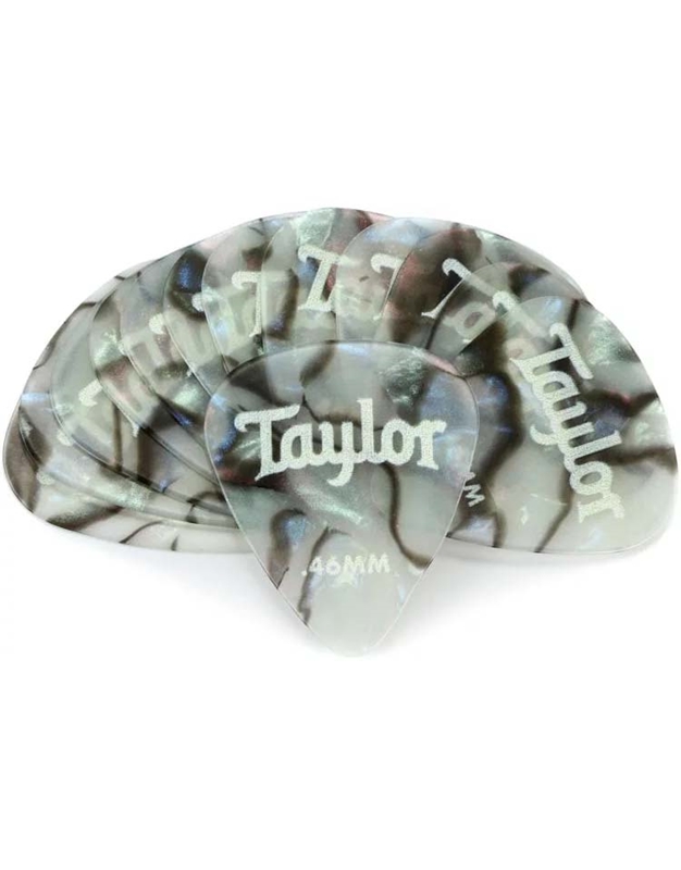 TAYLOR Celluloid 351  Abalone Picks 0.46mm (12 pack)
