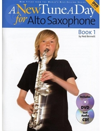 A New Tune A Day For Alto Sax 1 B/CD/DVD