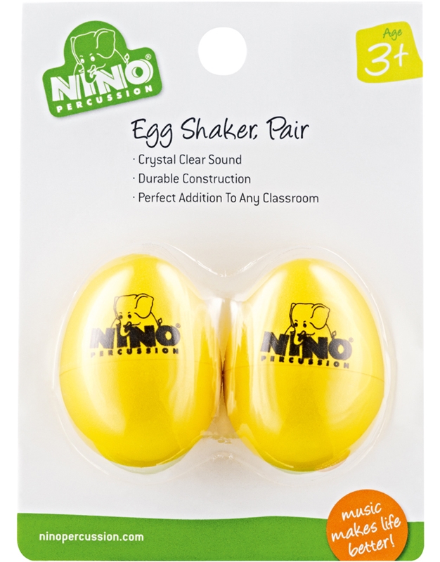 NINO Nino 540Y-2 Yellow Egg Shakers