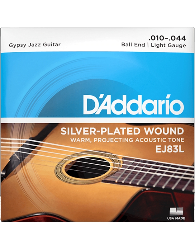 D'Addario EJ83L Light Gypsy Jazz Acoustic Guitar Strings