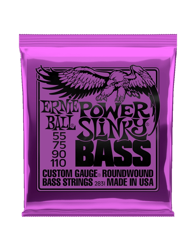 ERNIE BALL 2831 Power Slinky Electric Bass Strings (55-110)
