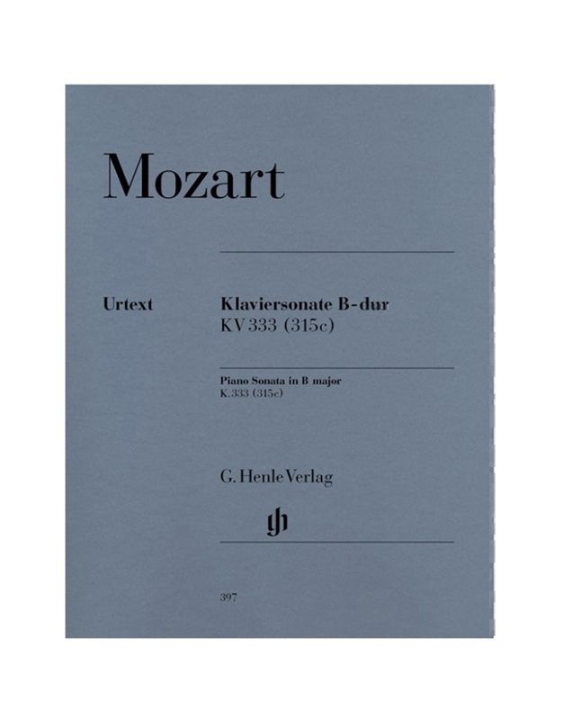 Mozart – Sonata B Dur Kv.333