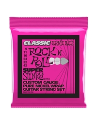 ERNIE BALL Super Slinky Classic Rock N Roll Pure Nickel 2253 Electric Guitar Strings
