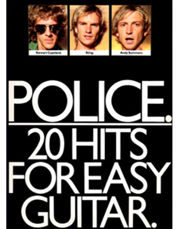 Police-20 hits for easy guitar