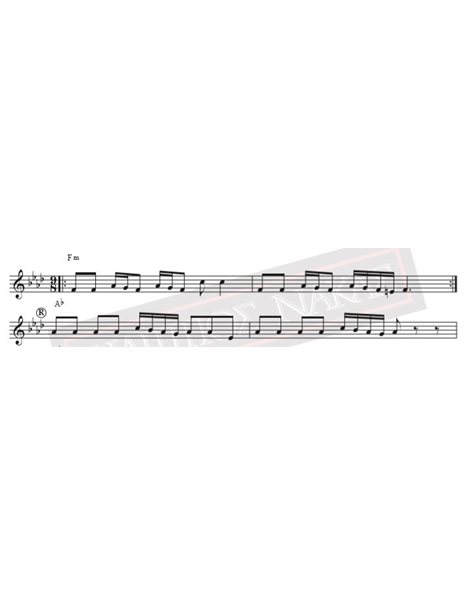 Του Βοτανικού Ο Μάγκας - Μουσική: Γρ. Μπιθικώτσης, Στίχοι: Λ. Τσώλης - Παρτιτούρα για download