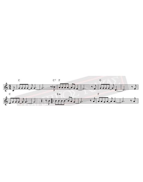 To Trito Sou Mati - Music: D. Tsaknis, Lyrics: K. Tripolitis - Music score for download