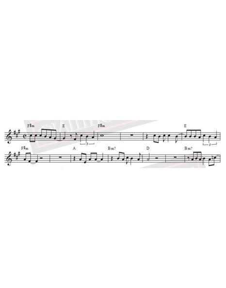 Το Τελευταίο Πλοίο (Αμοργός) - Μουσική - Στίχοι: Β. Καζούλης - Παρτιτούρα για download