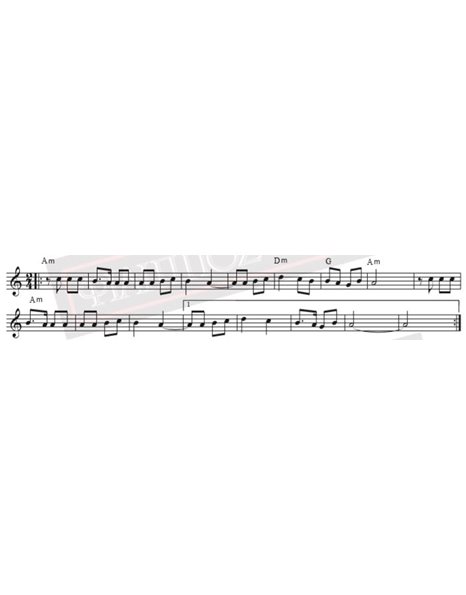 To Sfagio - Music: M. Theodorakis, Lyrics: G. Ritsos - Music score for download