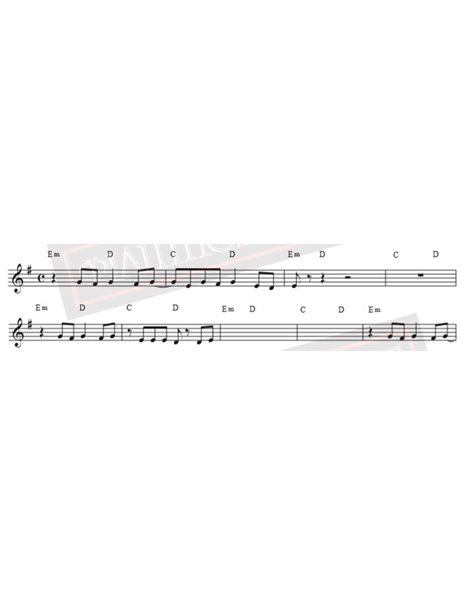 I Agapi Pou Meni (Polykatoikia) - Music: M. Hadjigiannis, Lyrics: N. Moraitis - Music score for download