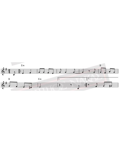 Η Γκαρσόνα - Μουσική - Στίχοι: Π. Τούντας - Παρτιτούρα για download