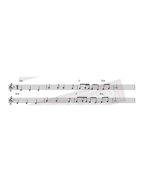 I Papalampraina - Music - Lyrics: Traditional - Music score for download