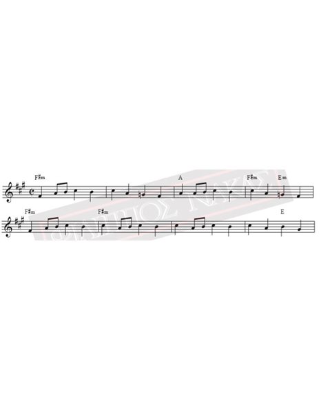 Ikariotiko - Music - Lyrics: Traditional - Music score for download