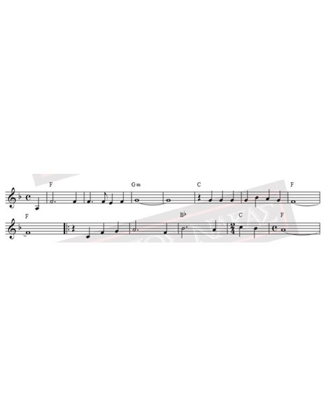 Kaimos - Music: M. Theodorakis, Lyrics: D. Christodoulou - Music score for download