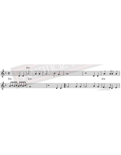 Καλή Τύχη - Μουσική - Στίχοι: Α. Καλδάρας - Παρτιτούρα για download
