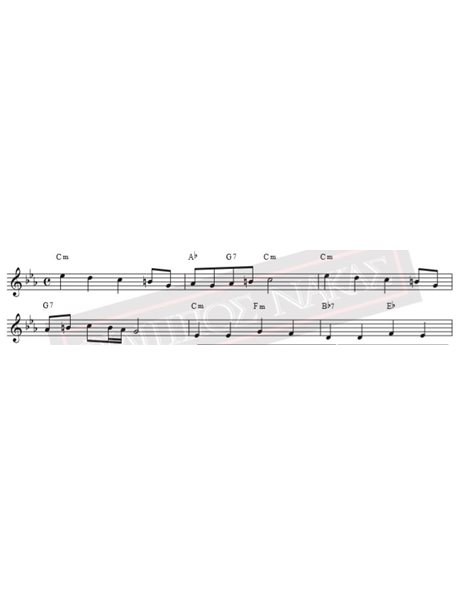 Κυρ' Αλέκο - Μουσική: Γ. Ζαμπέτας, Στίχοι: Χ. Βασιλειάδης - Παρτιτούρα για download