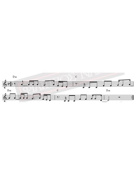 Σαν 'Eρημα Kαράβια - Μουσική - Στίχοι: Yπόγεια Pεύματα - Παρτιτούρα για download