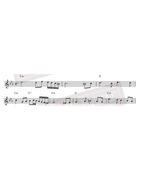 S' Agapo Giati Is' Orea - Music - Lyrics: Traditional - Music score for download