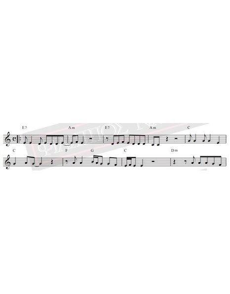 Ροζ - Mουσική - Στίχοι: Γ. Mηλιώκας - Παρτιτούρα για download