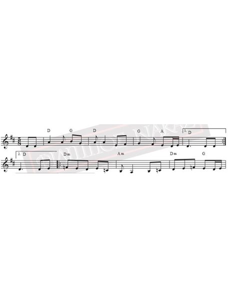 Πετραδάκι - Πετραδάκι - Μουσική: Α. Καλδάρας, Στίχοι: Ε. Παπαγιαννοπούλου - Παρτιτούρα για download