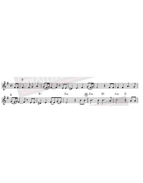 Palikari Sta Sfakia (Evale O Theos Simadi) - Music: S. Xarhakos, Lyrics: N. Gatsos - Music score for download