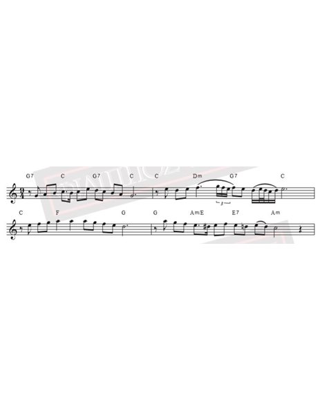 Ο Μήνας Έχει Δεκατρείς - Μουσική: Μ. Χατζιδάκις, Στίχοι: Μ. Κακογιάννης - Παρτιτούρα για download